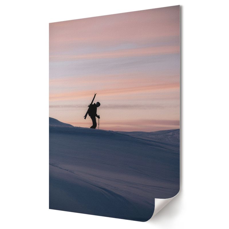 Plakat na ścianę Wallfluent Format A4 Zimowy zachód Artysta Mana 1 szt.