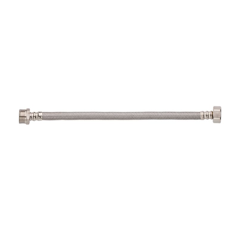 Wąż Wężyk Przyłączeniowy do Wody GW/GZ 1/2" x 1/2" 50 cm Stalowy INVENA 1 szt.