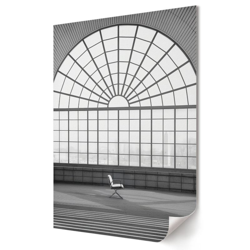 Plakat canvas Wallfluent Format A1 Przestrzeń minimalistyczna Artysta El 1 szt.