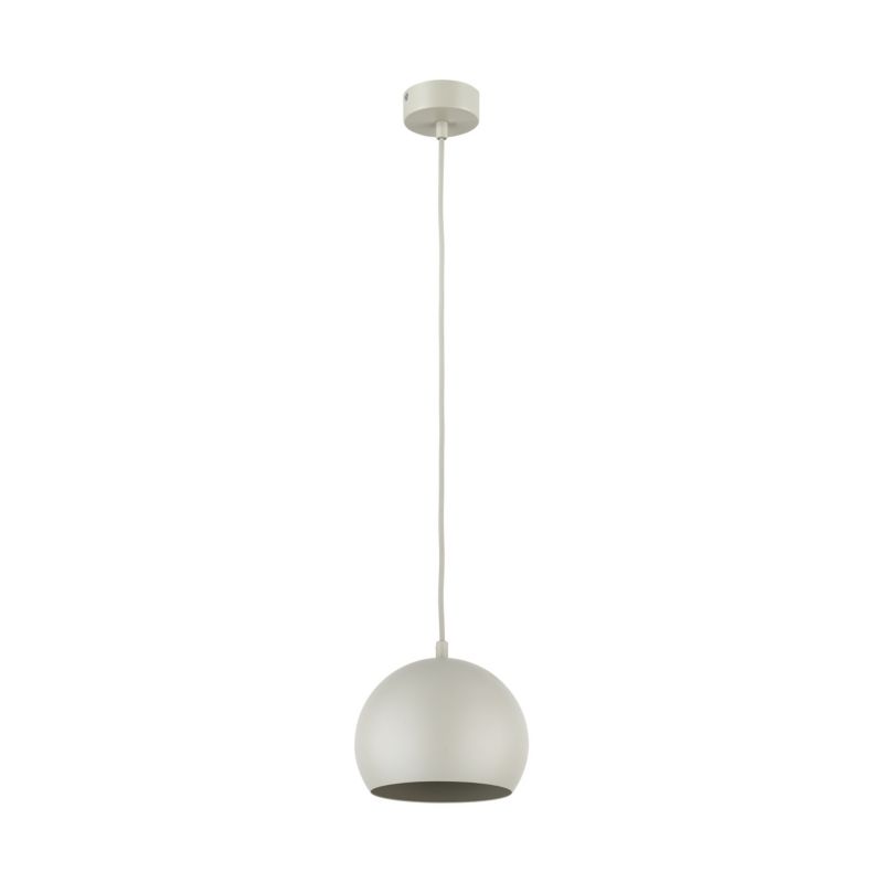 Lampa wisząca TK-Lighting Zoe beżowa kula metalowa S - 1szt.