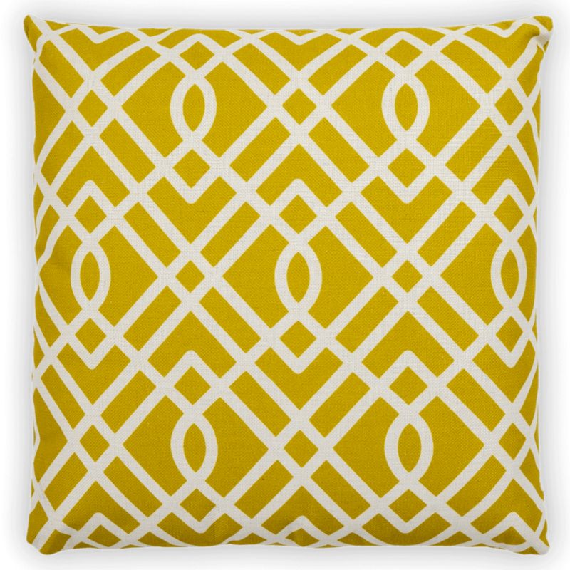 Poduszka ogrodowa MoodMe dekoracyjna na meble ogrodowe Yellow Sunbrella 45x45 1 szt