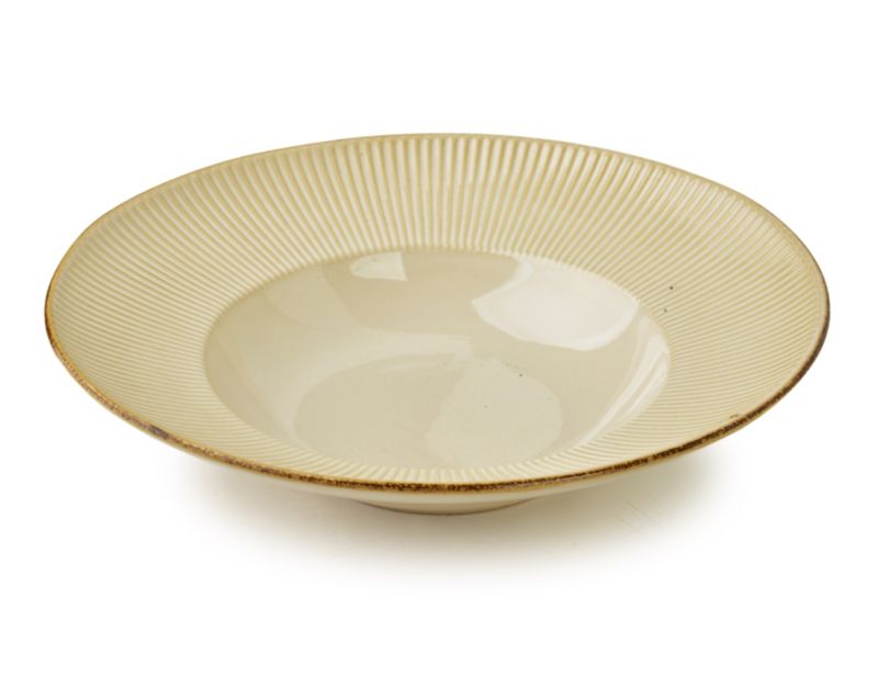 Talerz ceramiczny BASIC NATURE Pasta 30 cm naturalny 1 szt.