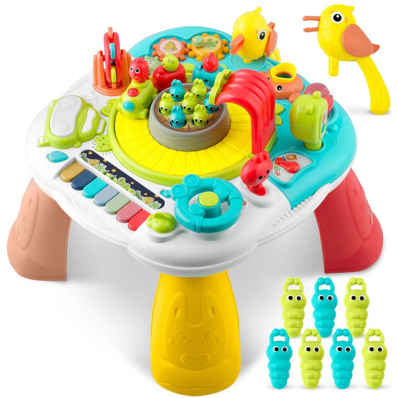 Stolik edukacyjny interaktywny Ricokids RK-821 2w1 tablica muzyka 1szt.