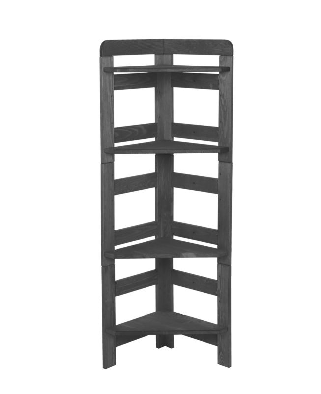 Regał modułowy MODO24 z pełnymi półkami 39 x 35 x 34 cm moduł 2 szary 1 szt.
