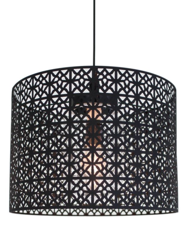 Lampa wisząca By Rydens Maison czarny matowy wym: 180 x 36 x 36 cm 1xE27 x 40W 1 szt.