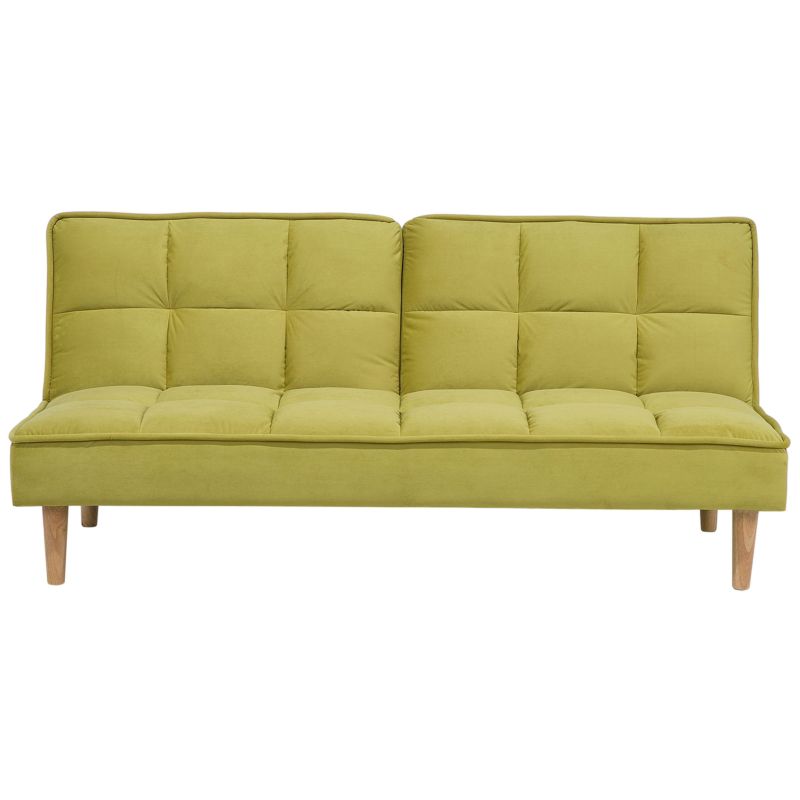 Sofa rozkładana dla 3 osób Siljan Oliwkowy 1 szt.