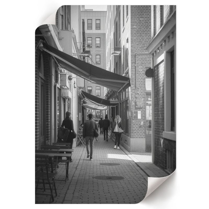 Plakat Ścienny ArtPrintCave 21x29,7 cm Miejska uliczka Leona 1 szt.