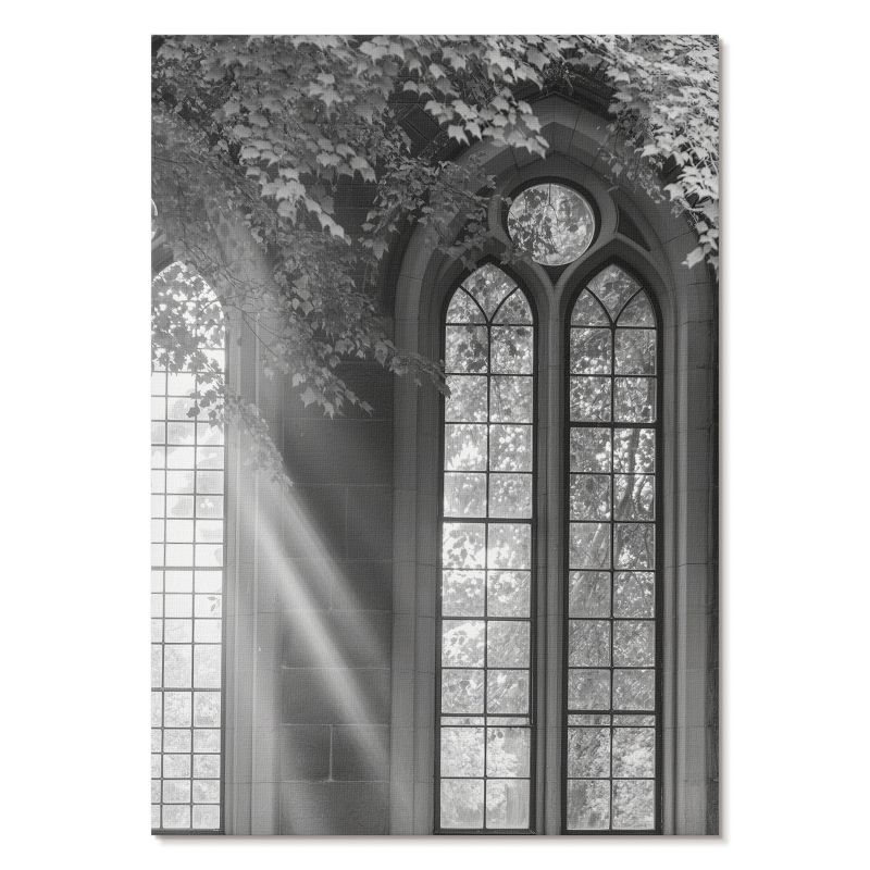 Nowoczesny Plakat na Płótnie Tulup 42x59,4 cm (A2) Gotyckie okna Do salonu, biura, sypialni 1 szt.
