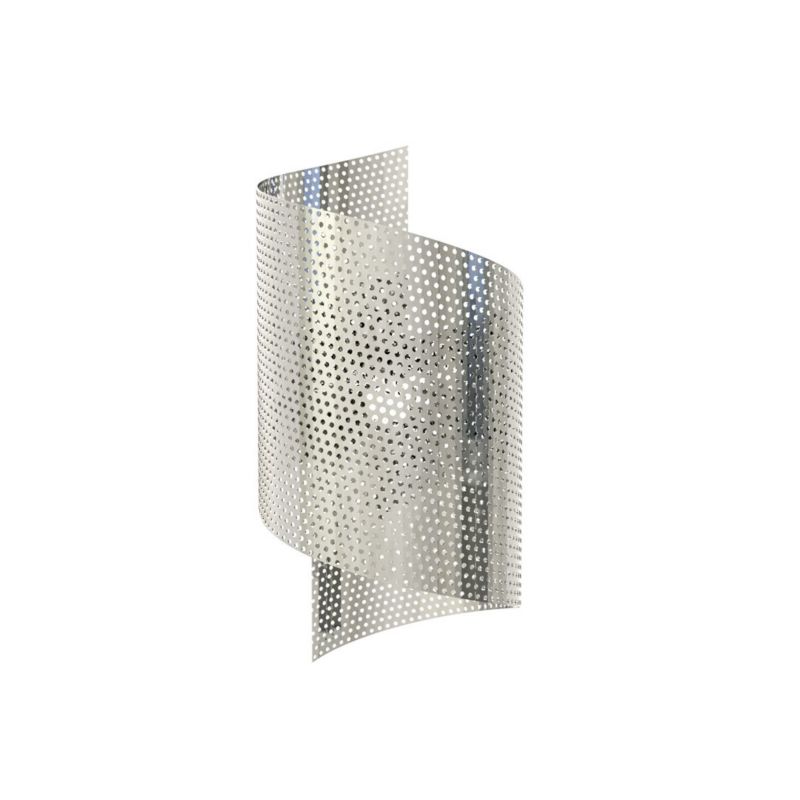 Kinkiet ścienny Emibig Spiral chromowany styl nowoczesny 1 x G9 x 8W IP20 wym: 29 x 17 x 17 cm - 1 szt.