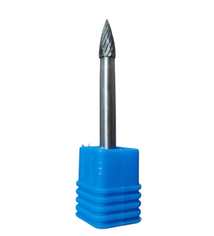 Frez pilnik obrotowy do metalu Kormax 6x18x58mm chwyt 6mm z węglika spiekanego SPG (GX0618M06) - 1 szt.