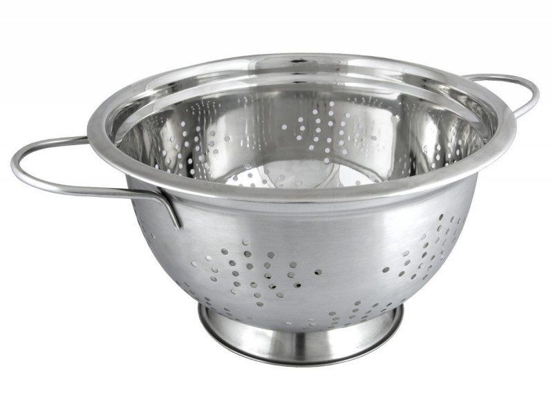 Stalowy durszlak głęboki 24 cm Kinghoff kh-1237 1szt