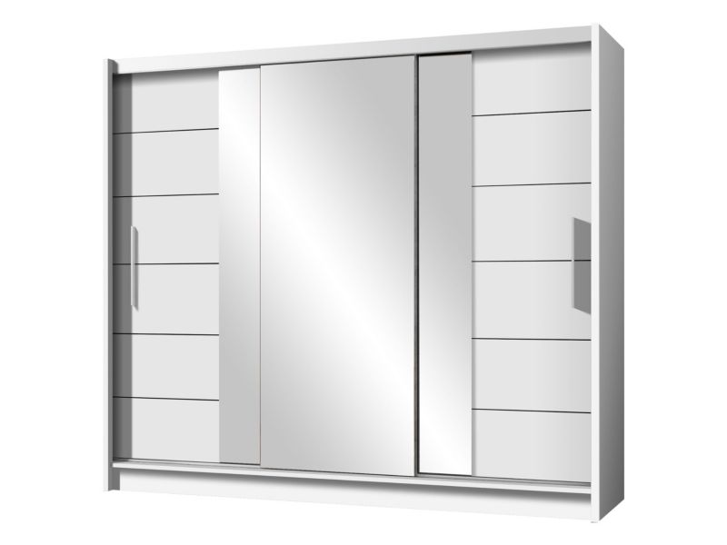 Szafa MIRJAN 24 przesuwna Lizbona 250 II biały 1 szt.
