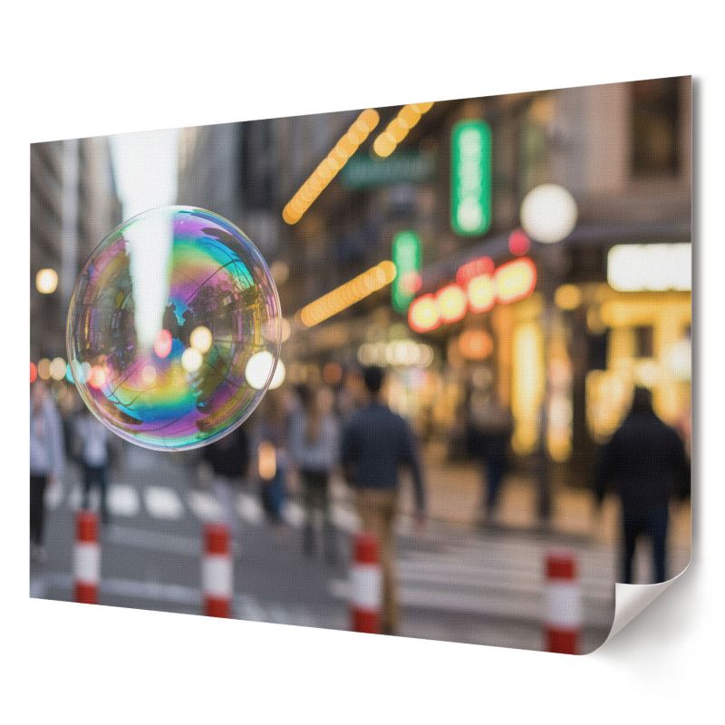 Plakat Wallfluent Format A3 Miejska magia Projekt Artystyczny Punkt Widzenia 1 szt.