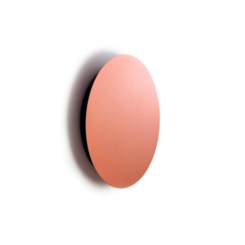 Kinkiet ścienny Nowodvorski Lighting Ring miedź-czarny LED 10W 3000K 130lm IP20 wym: 25 x 25 cm - 1 szt.