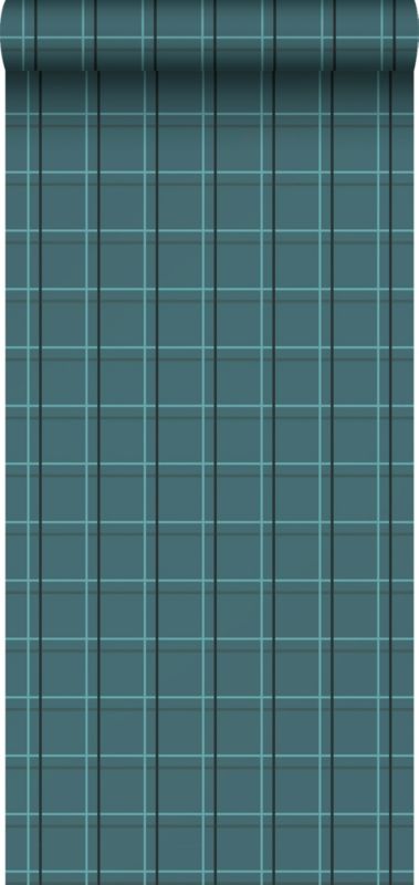 Tapeta Sanders & Sanders diamenty benzynowej zieleni 53 cm x 10 m - 1 rol.