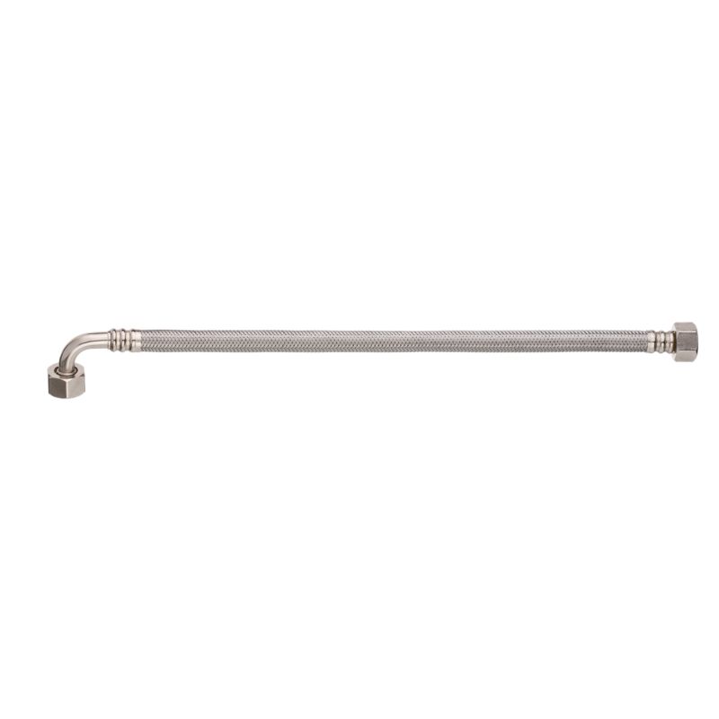 Wąż Wężyk Przyłączeniowy do Wody GW/GW 1/2"x1/2" 50 cm Stalowy Gięty INVENA 1 szt.