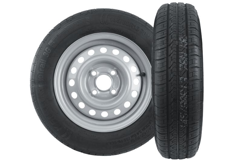 Koła do przyczepki Unitrailer opony 145/80 R13 78N felgi 4Jx13"H2 4x100 ET:30 2 szt.