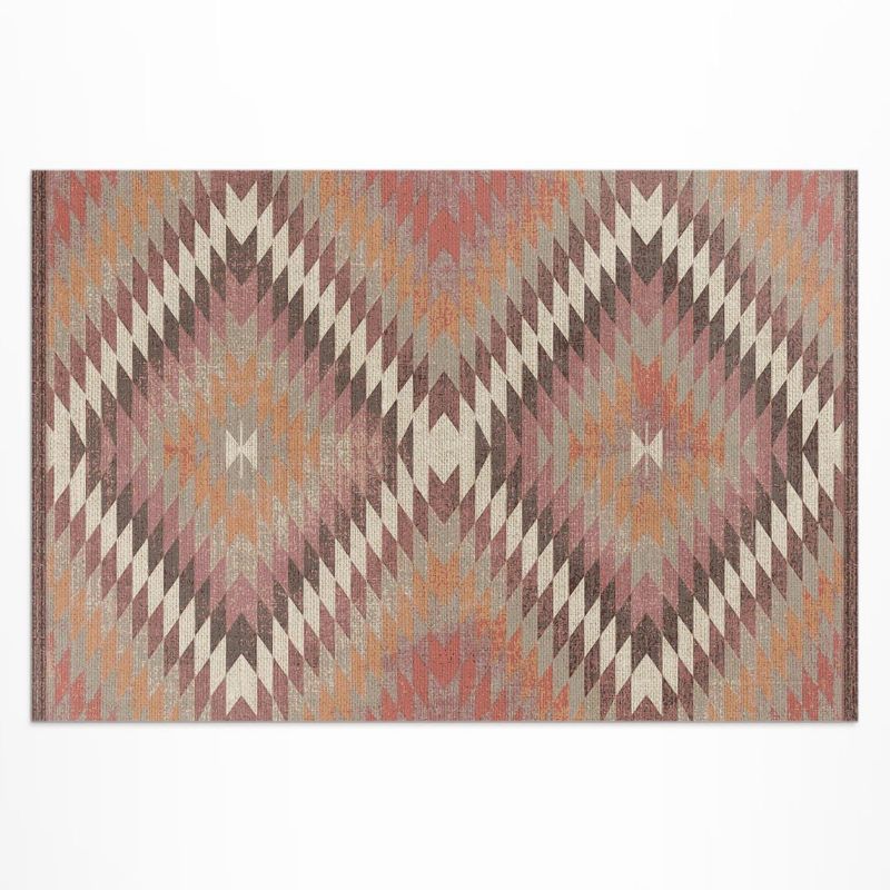 Balkonowy Dywan Winylowy UV Wallfluent 120x180 cm Turecki wzór ozdobna imitacja tkaniny 1 szt.