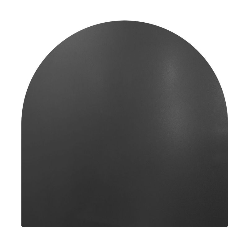 Podkładka Stalowa pod Kominek Tulup 100x100 cm Czarna Blacha 1szt.