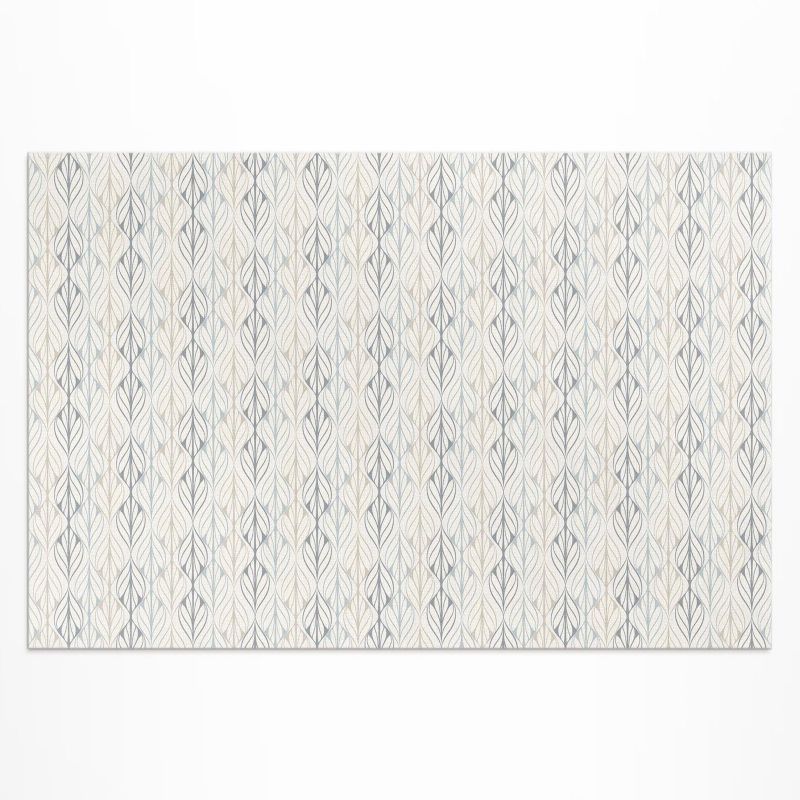Winylowy Chodnik Zewnętrzny Wallfluent 120x180 cm Regularne liście orientalny wzór boho 1 szt.