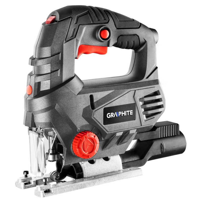 Wyrzynarka GRAPHITE 800W, ilość suwów 0-3100 min, walizka 1 szt