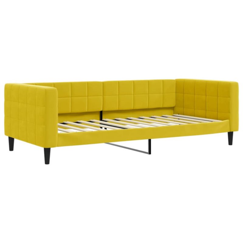 Łóżko dzienne WaszeMeble 90x200 cm żółte WM-354013 1 szt.