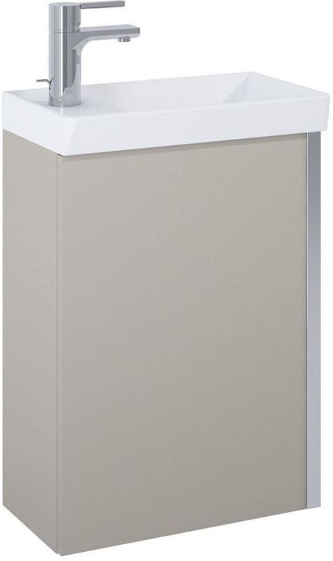 Szafka łazienkowa z umywalką Elita Spring beż mat 45,5 cm soft-close 1 szt.