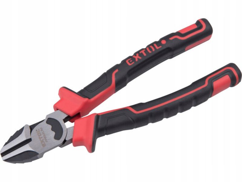 Szczypce boczne 190 mm obcinaki Extol Premium POWER +30% CrV hartowane szczęki 1szt