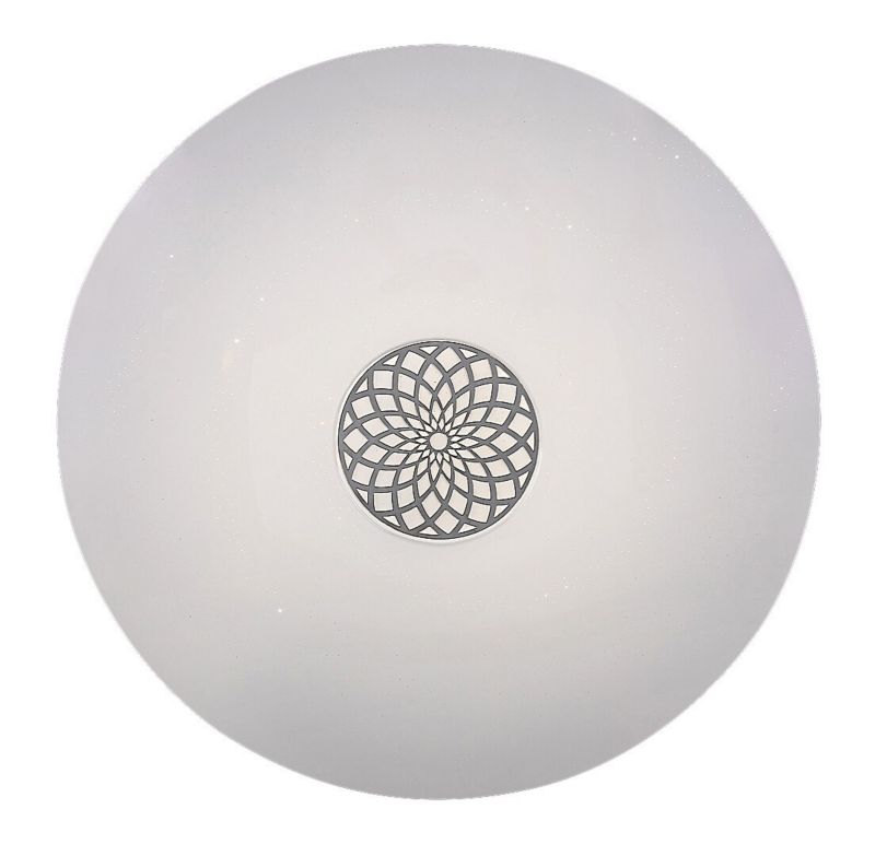 Plafon Rabalux Ophelia chromowany biały LED 40W 3000K-6500K 3200lm IP20 wym: 7,5 x 60 x 60 cm metal - 1 szt.