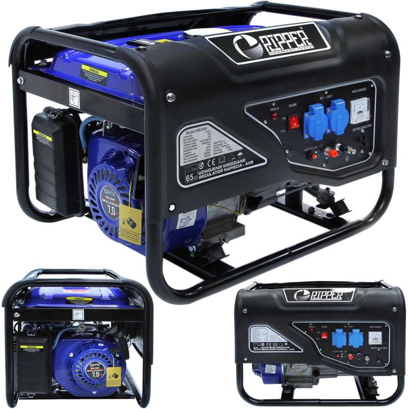 Agregat prądotwórczy MAR-POL generator prądu 3KW AVR 230V 1szt.