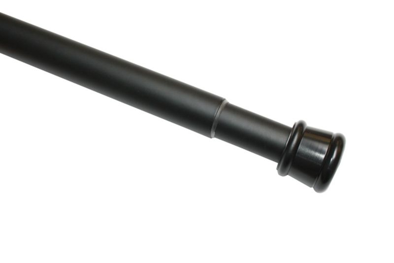 Drążek rozporowy do zasłon Gardinia regulowany 90-140 cm czarny