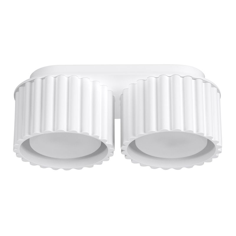 Spot reflektor natynkowy Sollux Lighting AURA biały 2xGX53x10W wym:8x21x10cm IP20 -1 szt.