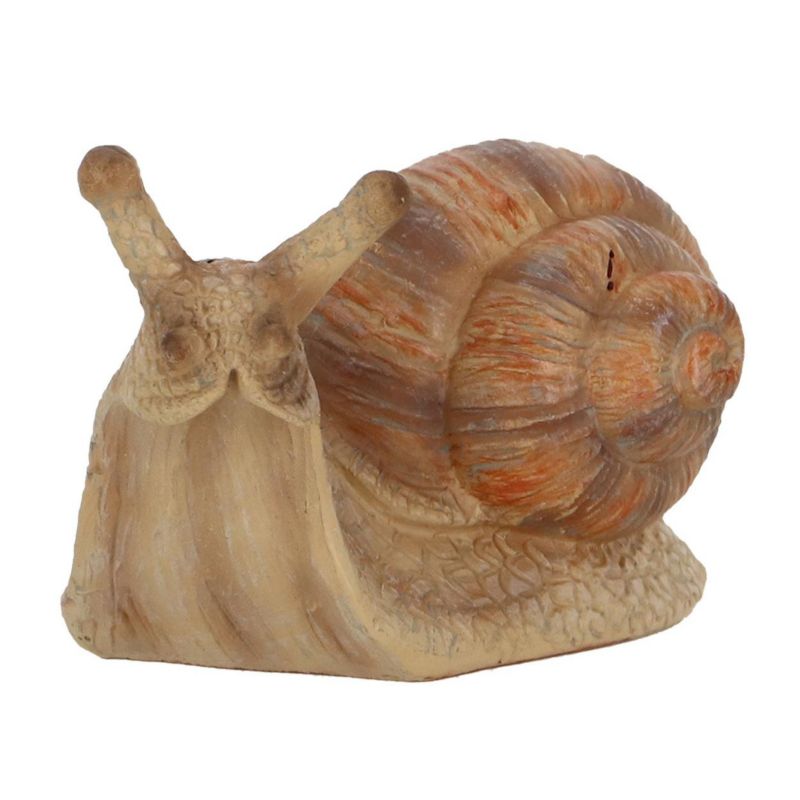 Figurka ozdobna ślimak Esschert Design brązowa ogrodowa h5,3 cm 1 szt.