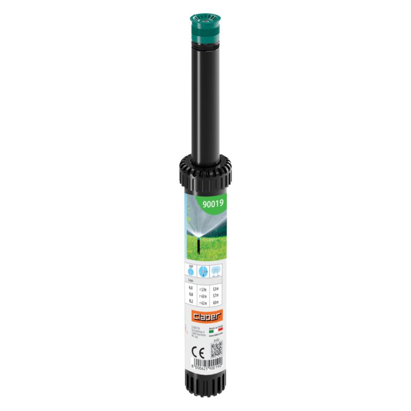 Zraszacz pop-up Claber 350° 4" 6 l/min