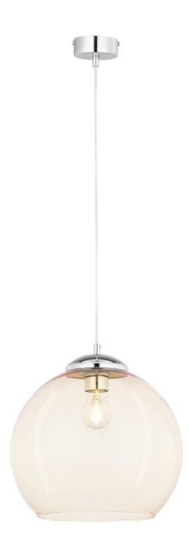 Lampa wisząca Jupiter ASTI chromowana 1xE27x40W IP20 wym:80x29x29 cm - 1 szt.