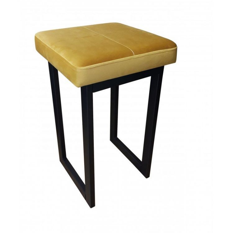 Taboret MAESTRO LOW MG VELVET musztardowy/curry ATOS 1 szt.