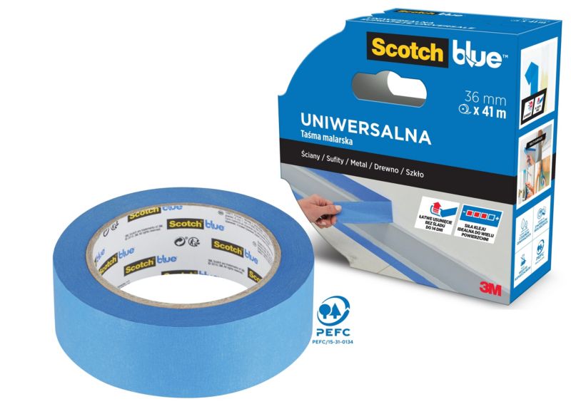 Taśma uniwersalna ScotchBlue 36 mm x 41 m