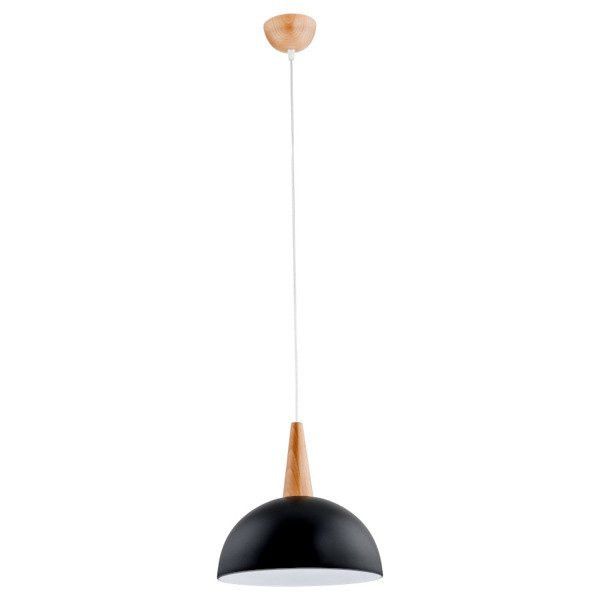 Lampa sufitowa wisząca Alfa Anja jasne drewno wym: 90 x 30 x 30 cm 1xE27 x 15W 1 szt.
