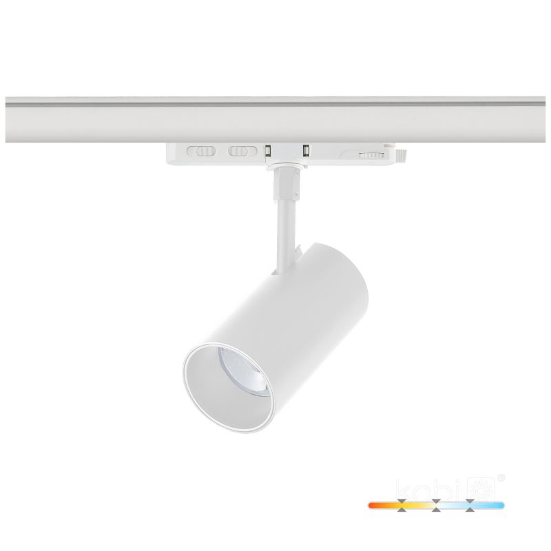 Reflektor szynowy LED Kobi 10W 3cct 36 stopni biały 1szt.