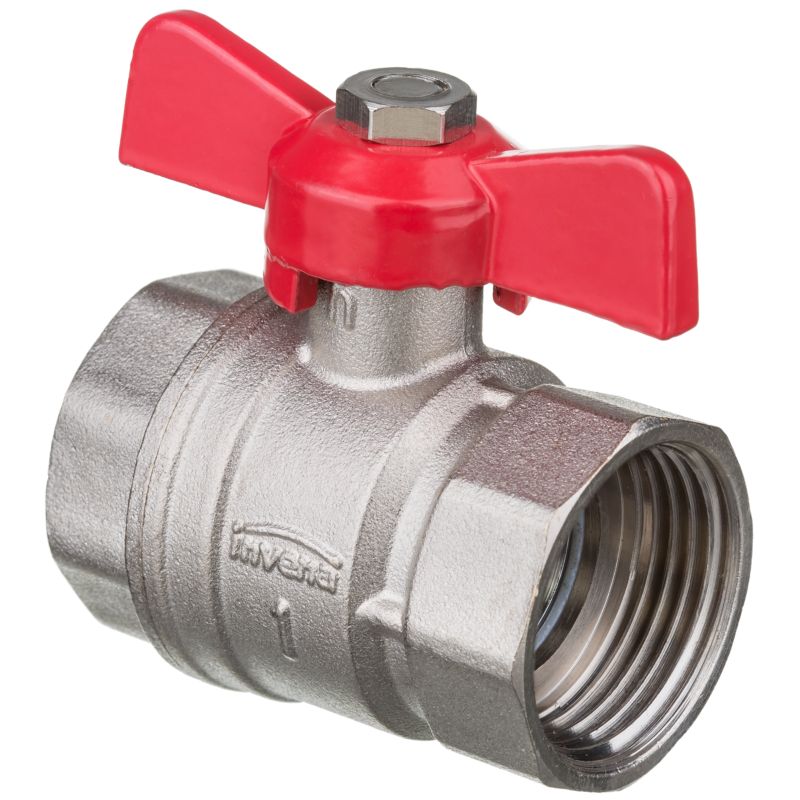 Zawór Kulowy do Wody CO Kurek Odcinający GW/GW 3/4"x3/4" 120C INVENA Vert 1 szt.