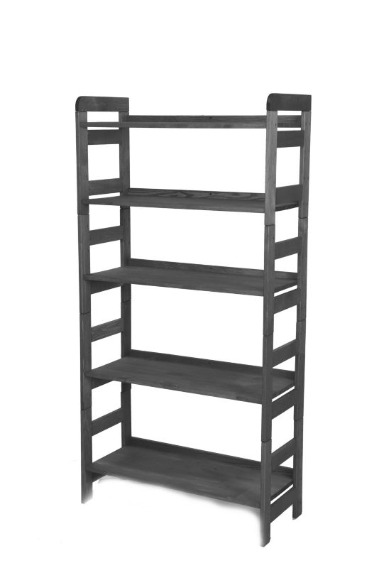 Regał modułowy MODO24 z pełnymi półkami 39 x 80 x 34 cm moduł 3 szary 1 szt.