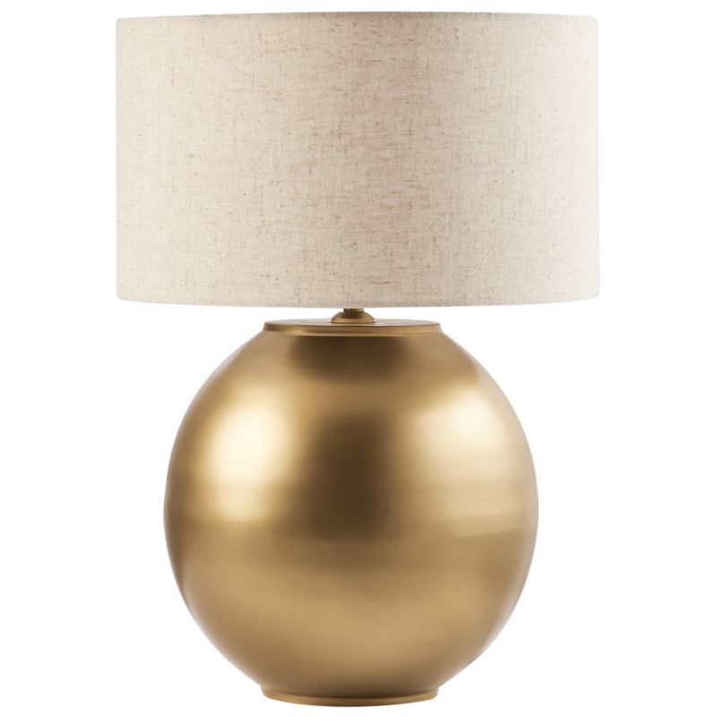 Lampa stołowa Sobramati Metal Mosiężny 1 szt.