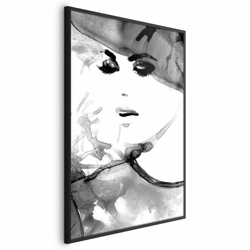 Plakat Artgeist Zakochana elegancja 60x90 cm z ramą czarną bez marginesu 1 szt