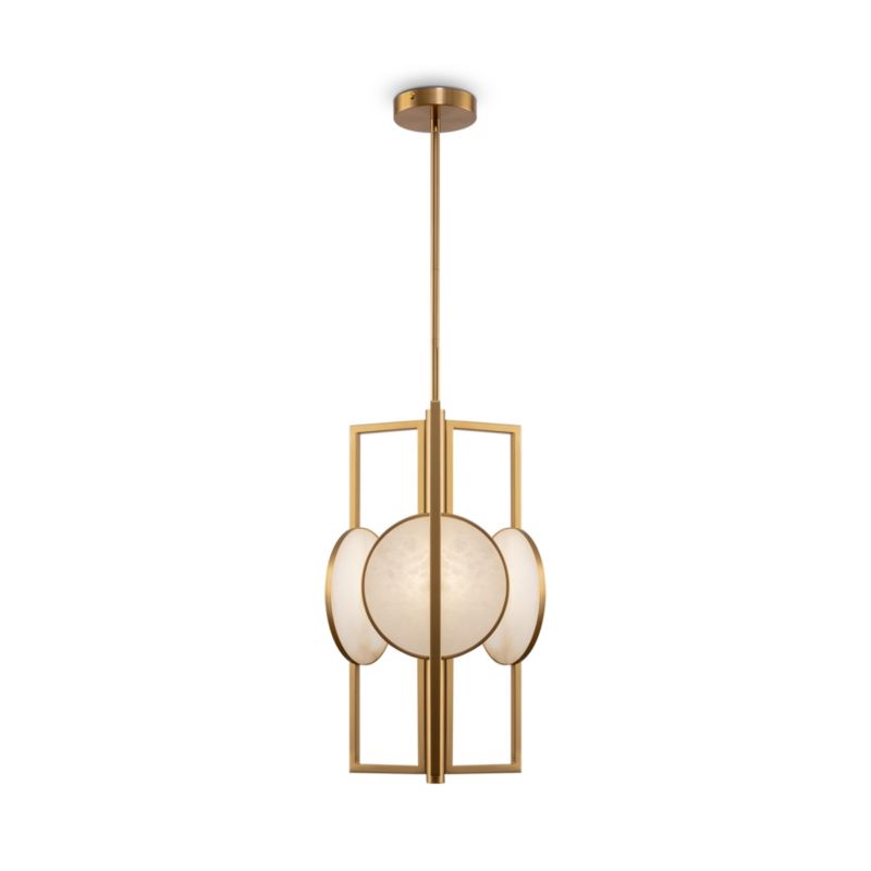Lampa wisząca Maytoni Marmo mosiężno-złota wym: 92,7 x 30,5 x 30,5 cm 3xE14 x 40W 1 szt.