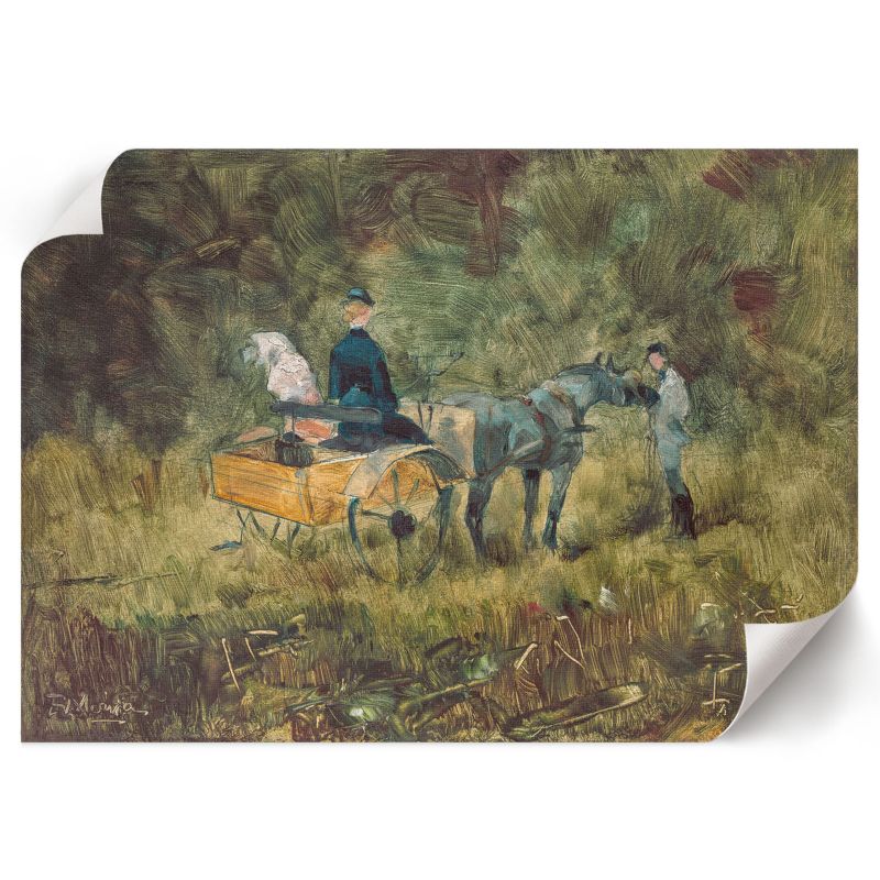 Grafika Na Ścianę ArtPrintCave 84x59,5 cm Pułapka Henri de Toulouse-Lautrec 1 szt.