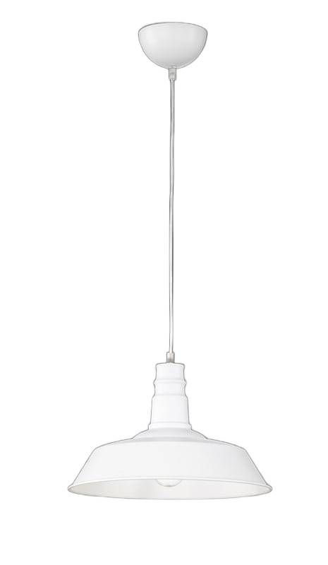 Lampa wisząca RL Will biała wym: 150 x 36 x 36 cm 1xE27 x 1 szt.