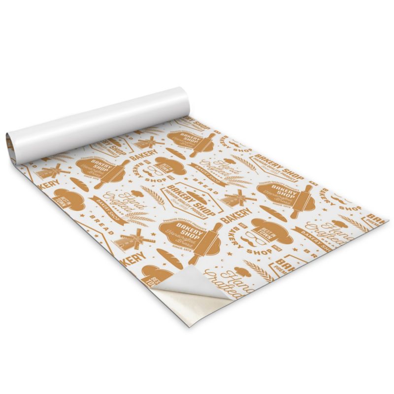 Okleina Na Szafki Kuchenne Wallfluent 100x50 cm Motyw piekarni Okleina Do Mebli DIY 1 rol.