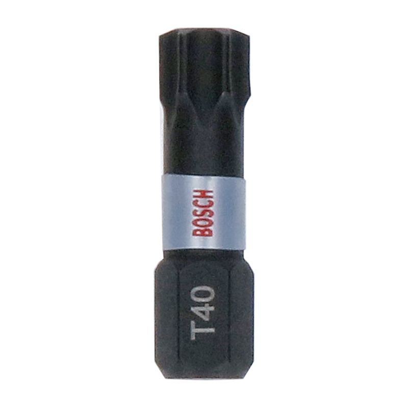 Zestaw bitów udarowych Bosch 25 mm T40 25 sztuk