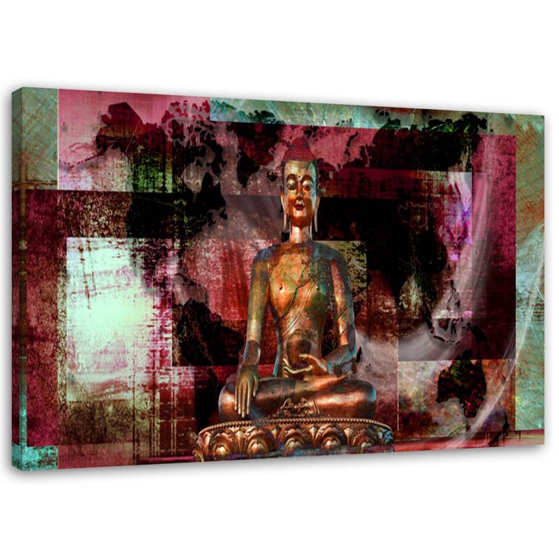 Obraz na płótnie Feeby Abstrakcyjny Budda zen spa 60x40cm 1szt