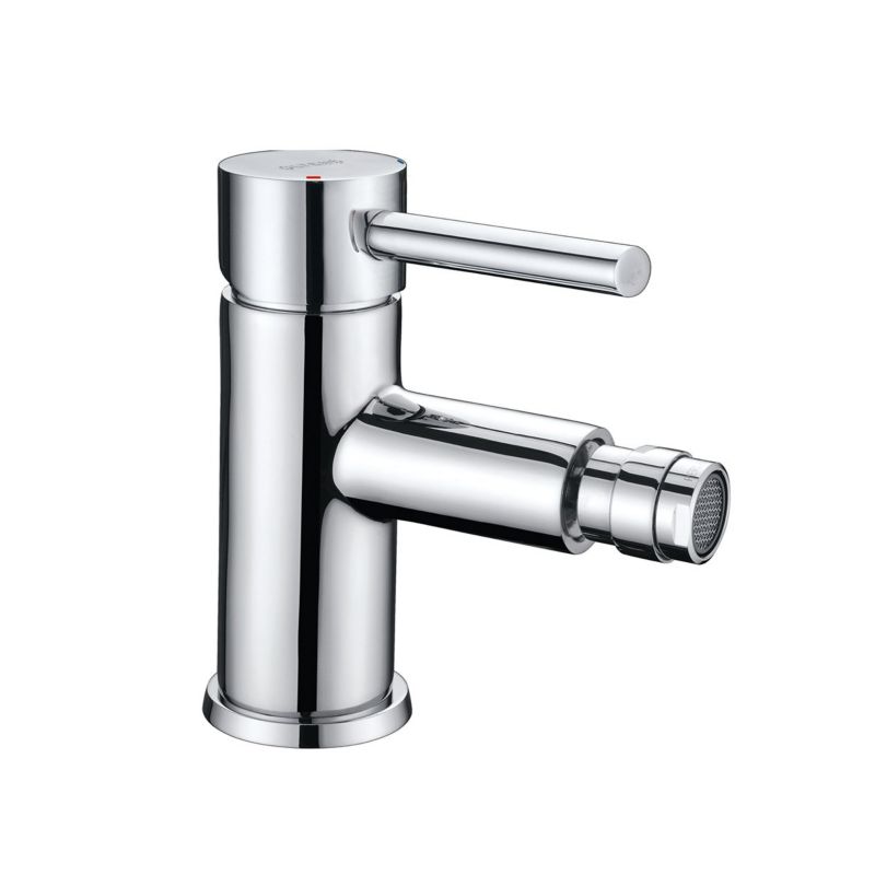Bateria bidetowa Oltens Molle chrom 1 uchwyt ceramika klik klak DoubleChrome 1 szt.
